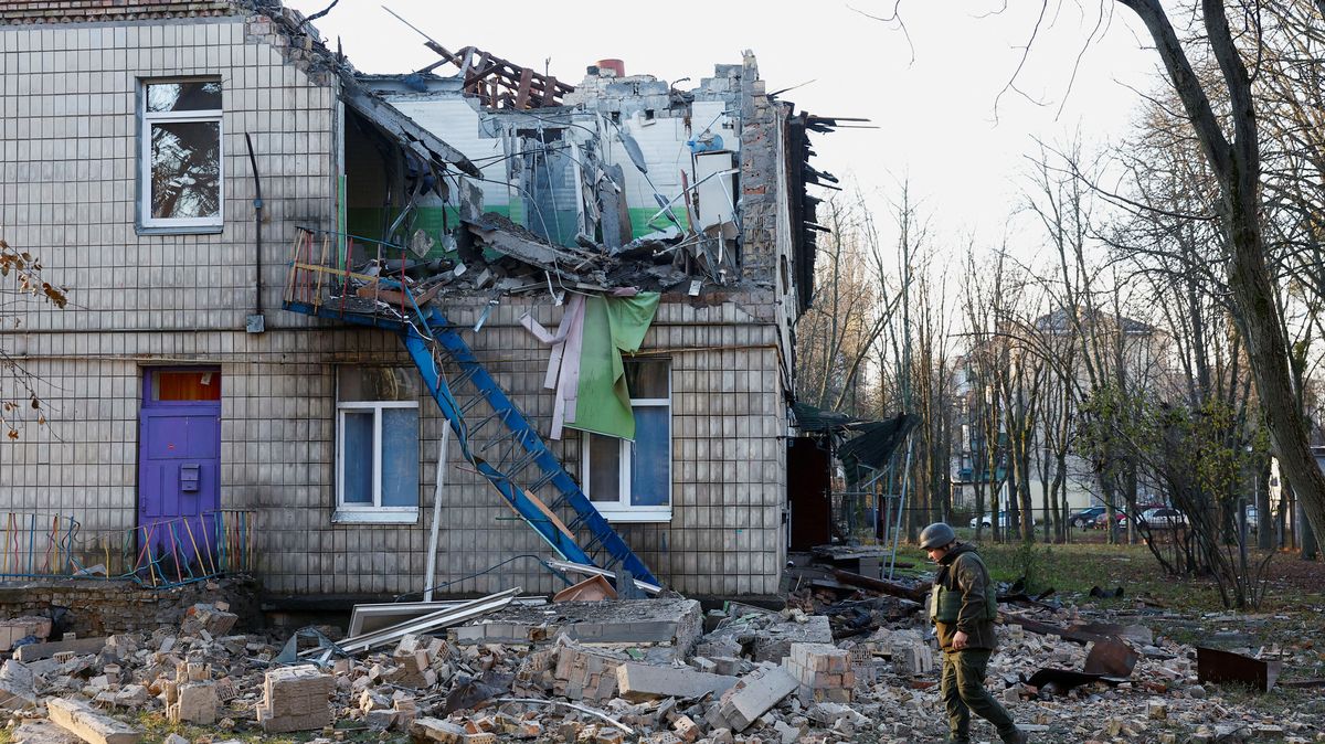 Kyjev hlásí nejmohutnější ruský dronový útok od začátku války